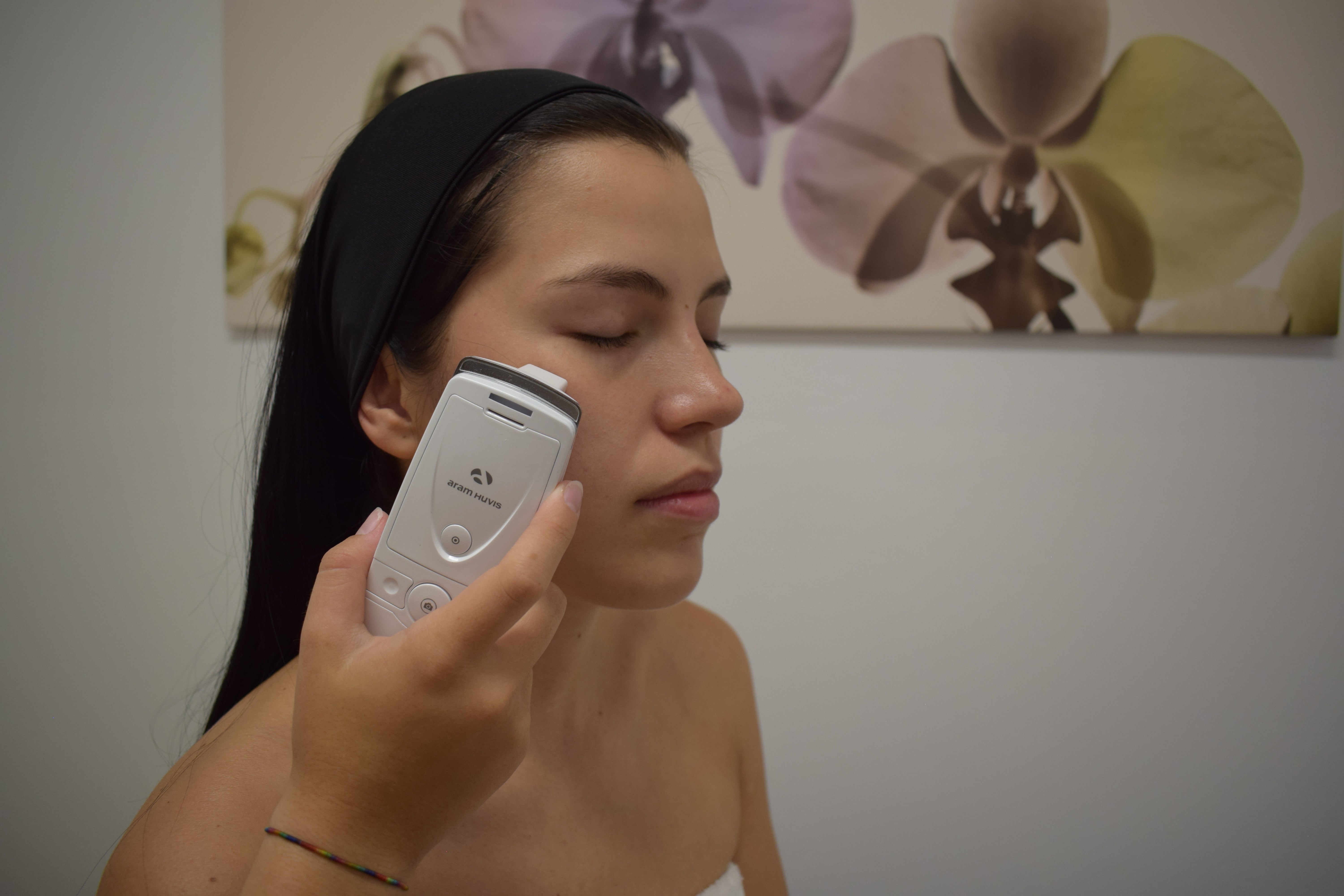 Dermoscopio e analisi pelle